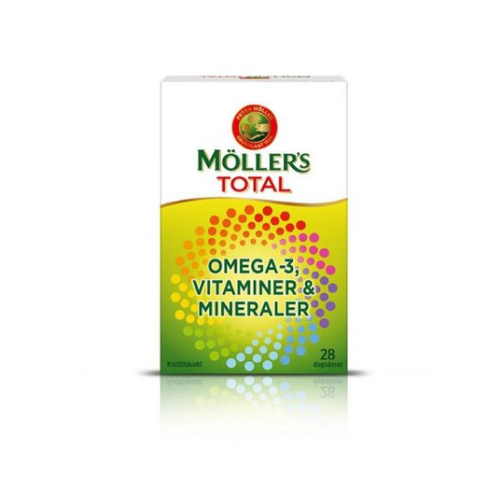 Mollers total omega-3 vitamini i minerali Mollers total omega-3 vitamini i minerali