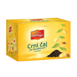 Plantago crni caj sa djumbirom i cimetom 40g