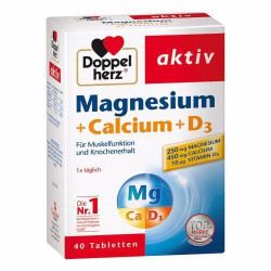 Doppelherz Magnezijum + Kalcijum + D3