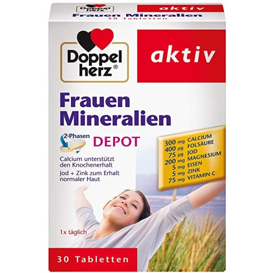 Doppelherz aktiv Minerali i Vitamini za žene Doppelherz aktiv Minerali i Vitamini za žene