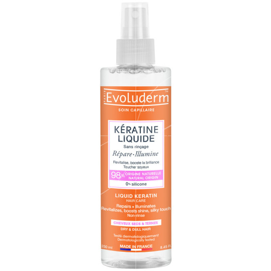 EVOLUDERM - Sprej za suhu kosu sa keratinom 250ml