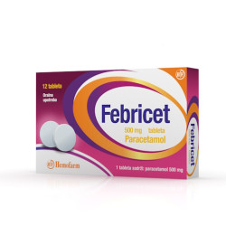 Febricet tbl 12x500mg
