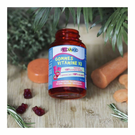 Pediakid gumeni D3  vitamin a60 kom