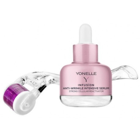 YONELLE Infusion intenzivni serum protiv bora 30 ml + Mezoroller