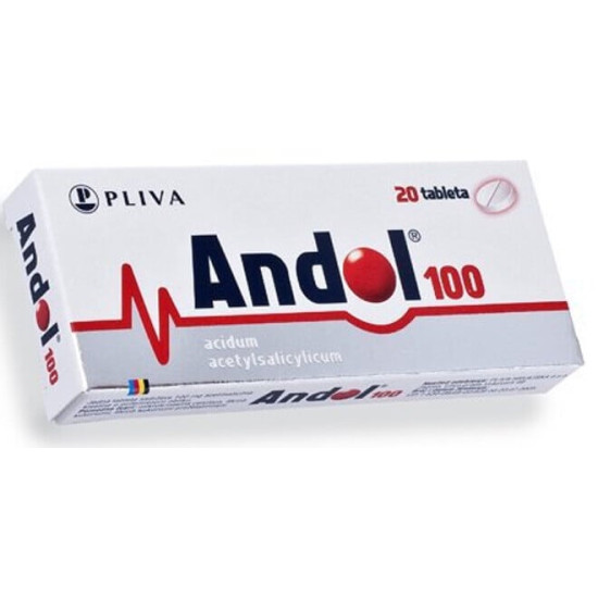 Andol tbl. 20x100 mg
