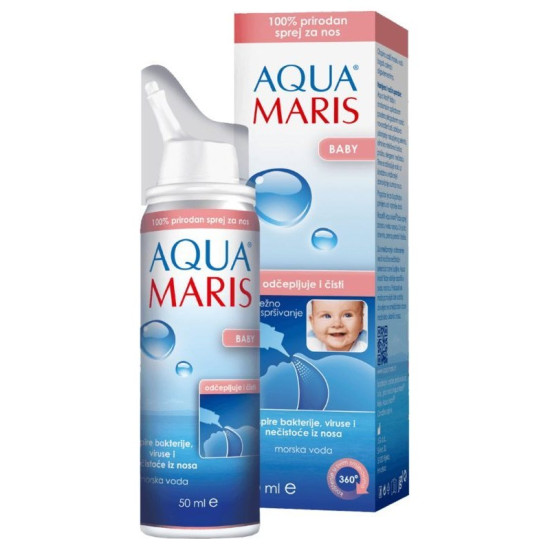 Aqua maris baby sprej za nos 50m
