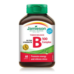 Jamieson vitamin B complex 100mg 60tbl