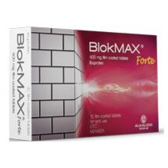 Blokmax forte tbl 10x400mg 
