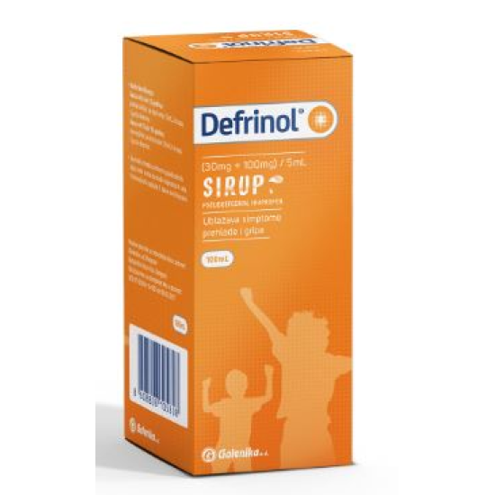 Defrinol sirup a 100 ml