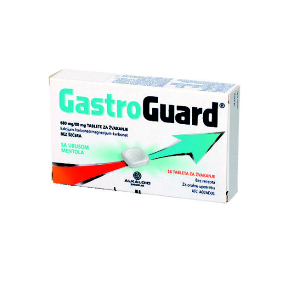 Gastroguard tbl 24x(680mg+80mg)