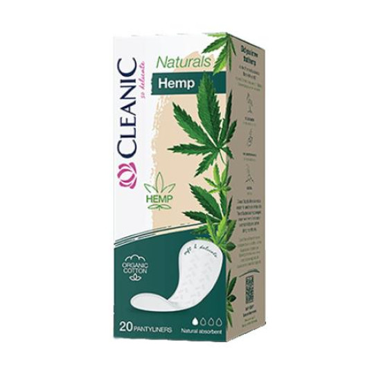 Cleanic Naturals Organic Cotton&Hemp  ulošci 20kom