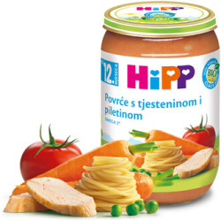 Hipp Povrce s tjesteninom i piletinom