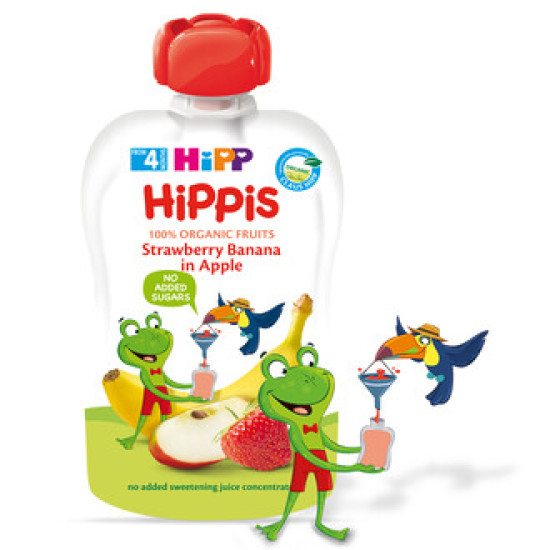 Hipp Voce u tubi Jagoda, banana, jabuka