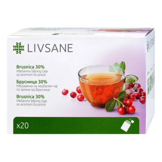 Livs. caj brusnica filter 20x2.2g