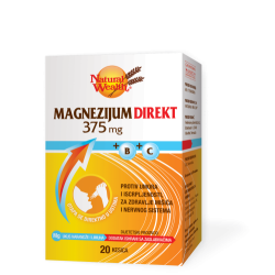 NW Magnezijum direkt 375mg+B+C a 20