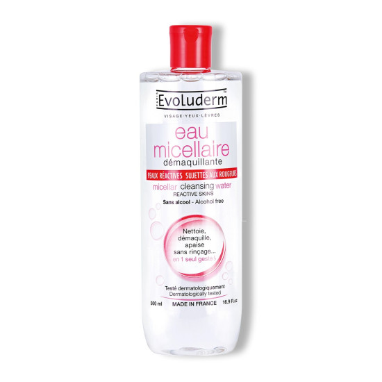 EVOLUDERM - Micelarna voda Reactivna koža 500ml EVOLUDERM - Micelarna voda Reactivna koža 500ml