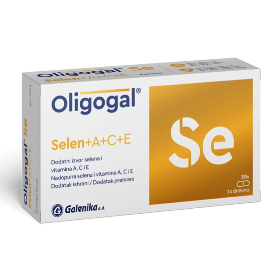 Oligogal Se cps. 30x0,1 mg
