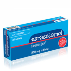 Paracetamol tbl. 20x500 mg