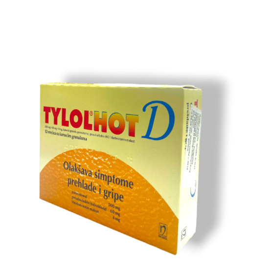 Tylol hot D oral 12x6g