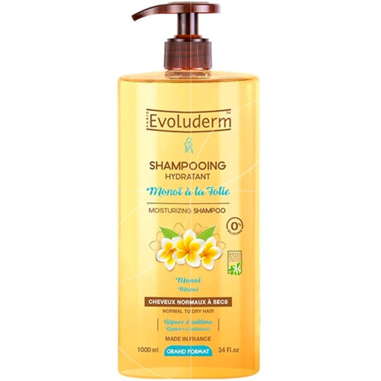 EVOLUDERM - Hidratantni šampon Monoï à la Folie - 1000ml