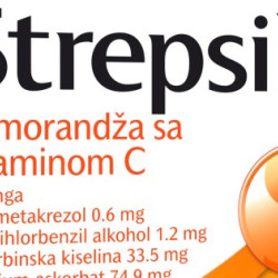 Strepsils pomor.sa vit C 24kom