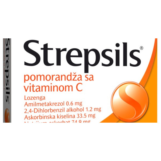 Strepsils pomor.sa vit C 24kom
