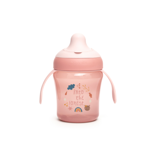 Suavenix solja za ucenje forest pink 200ml 3169526