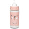 SUA fla staklena whiskers pink 240ml