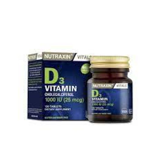 Nutraxin vitamin D3 1000IU 120tab