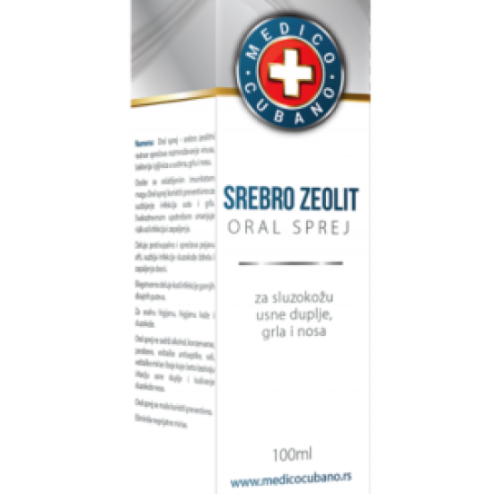 Srebro zeolit rastvor 100ml